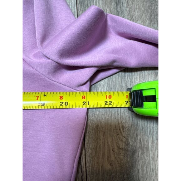 L.L. Bean Womens XL Lavender Long-Sleeve V-Neck Shirt 100% Supima Cotton Made In - Picture 4 of 5